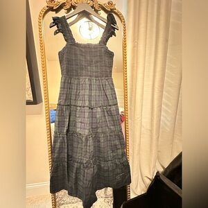 J. Crew Factory Black Watch Plaid Dress